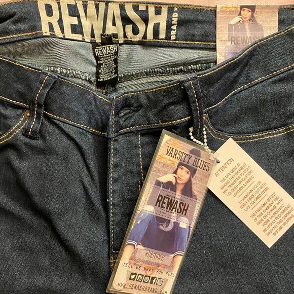 NWT Rewash Brand Athletic Slim Jeans - Picture 3 of 6